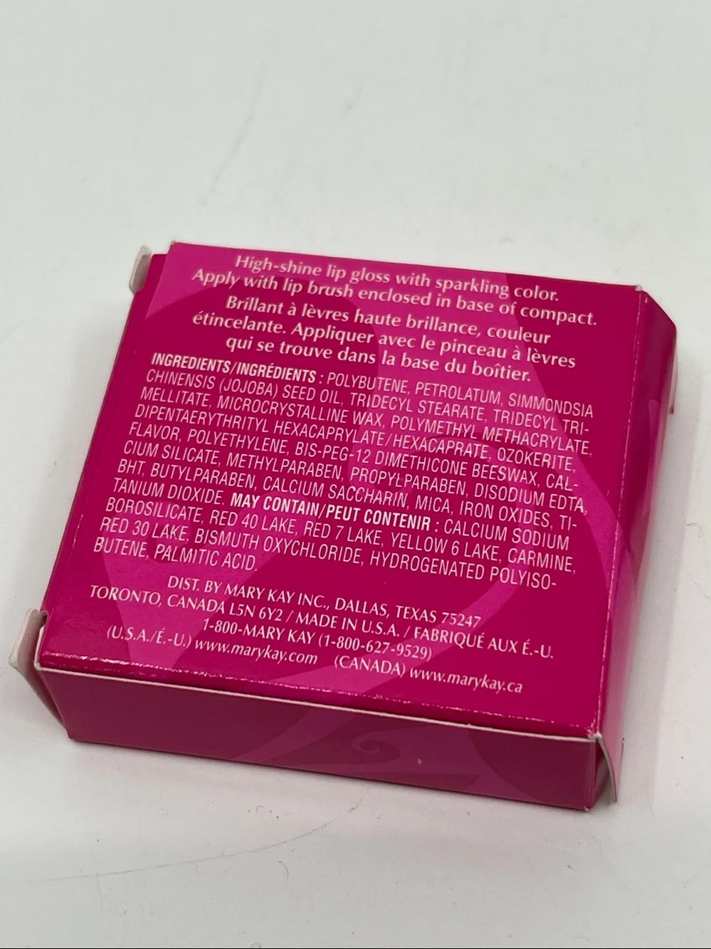 Mary Kay Signature Bronzing Lip  Gloss Duo Compact - Flare / Copper - 000154